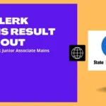 SBI Clerk Mains Results